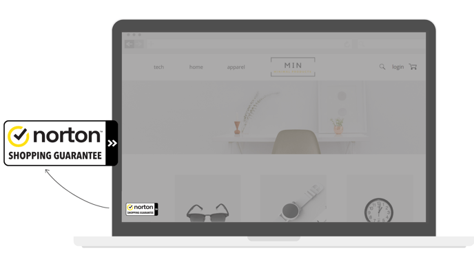 Norton Shopping Guarantee Trust Badge